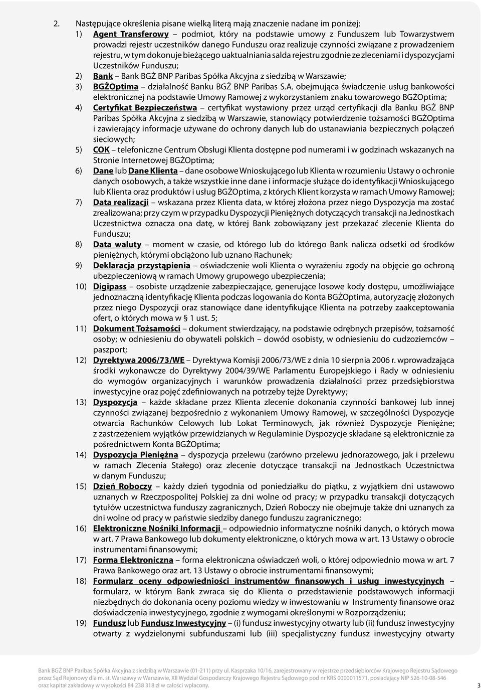 Bank BGŻ BNP Paribas Spółka Ak