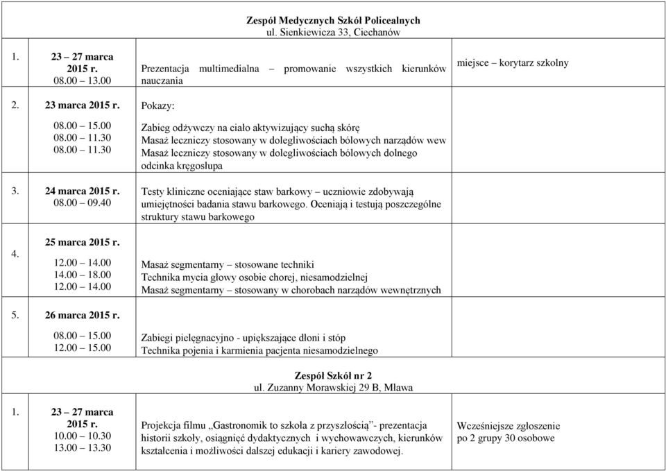 bólowych narządów wew Masaż leczniczy stosowany w dolegliwościach bólowych dolnego odcinka kręgosłupa Testy kliniczne oceniające staw barkowy uczniowie zdobywają umiejętności badania stawu barkowego.