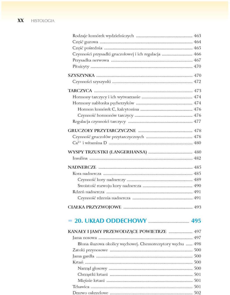 .. 476 Regulacja czynności tarczycy... 477 GRUCZOŁY PRZYTARCZYCZNE... 478 Czynność gruczołów przytarczycznych... 478 Ca 2+ i witamina D... 480 WYSPY TRZUSTKI (LANGERHANSA)... 480 Insulina.