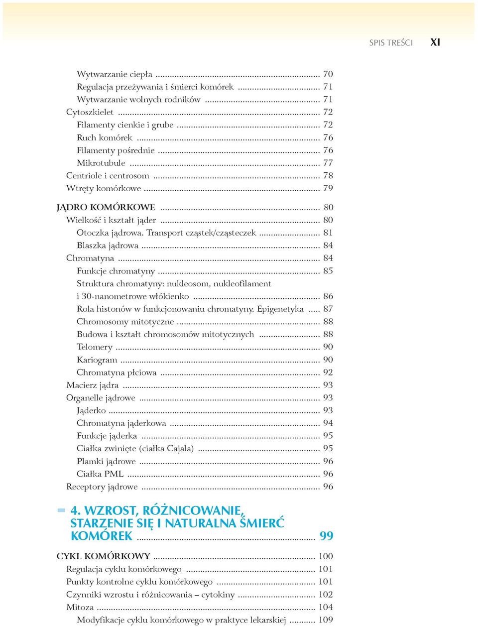 .. 81 Blaszka jądrowa... 84 Chromatyna... 84 Funkcje chromatyny... 85 Struktura chromatyny: nukleosom, nukleofilament i 30-nanometrowe włókienko... 86 Rola histonów w funkcjonowaniu chromatyny.