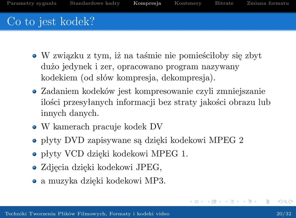 dekompresja).