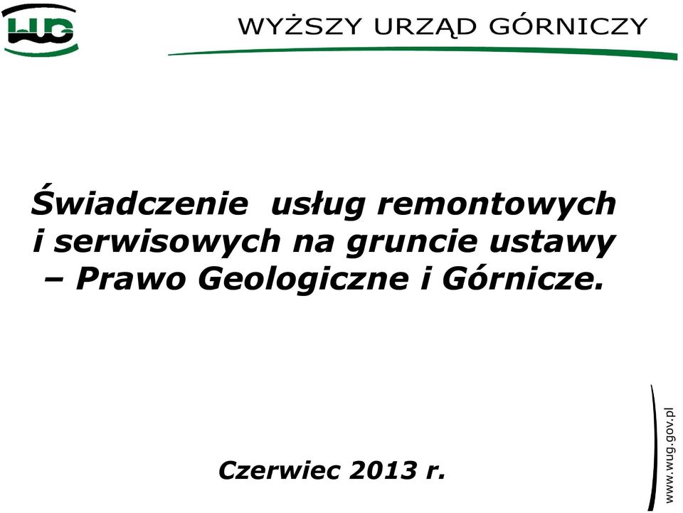 na gruncie ustawy Prawo