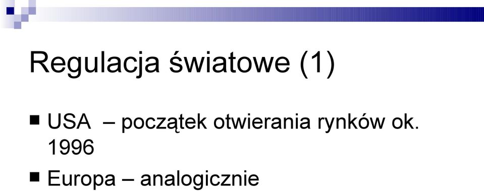 otwierania rynków ok.