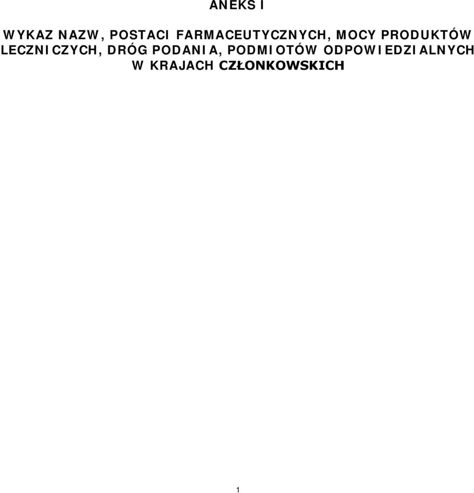 LECZNICZYCH, DRÓG PODANIA,
