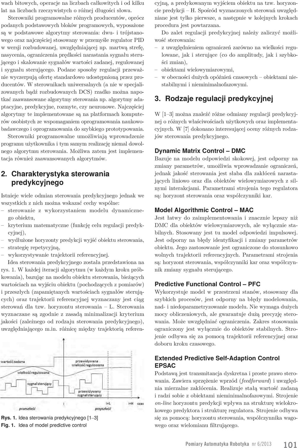 przemyśle regulator PID w wersji rozbudowanej, uwzględniającej np.