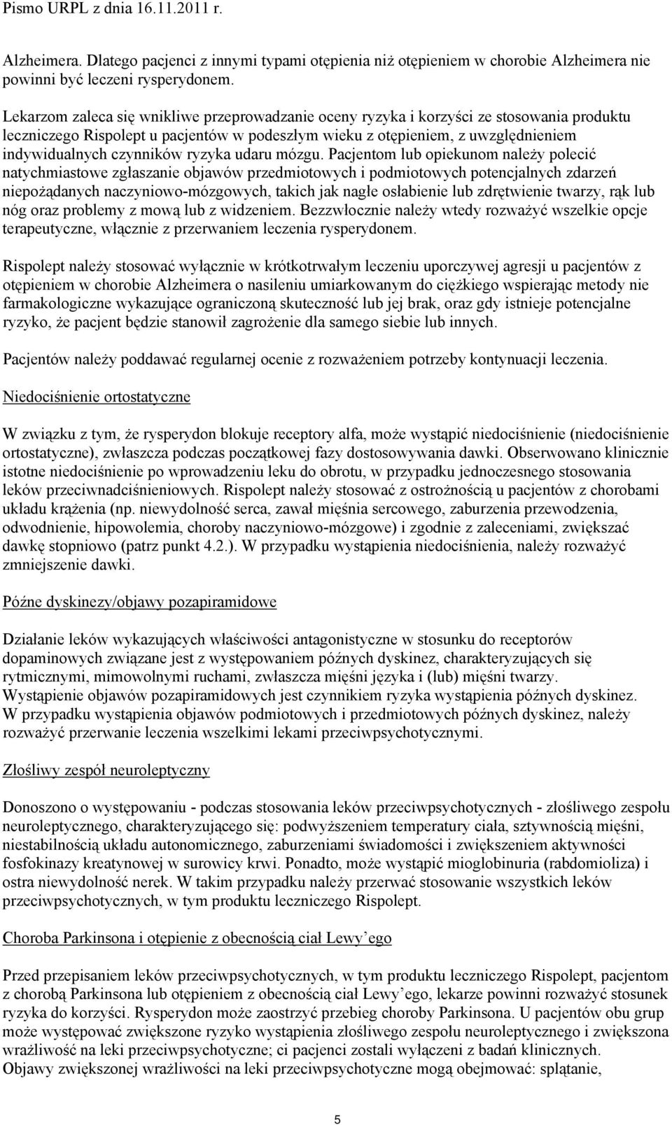 ryzyka udaru mózgu.