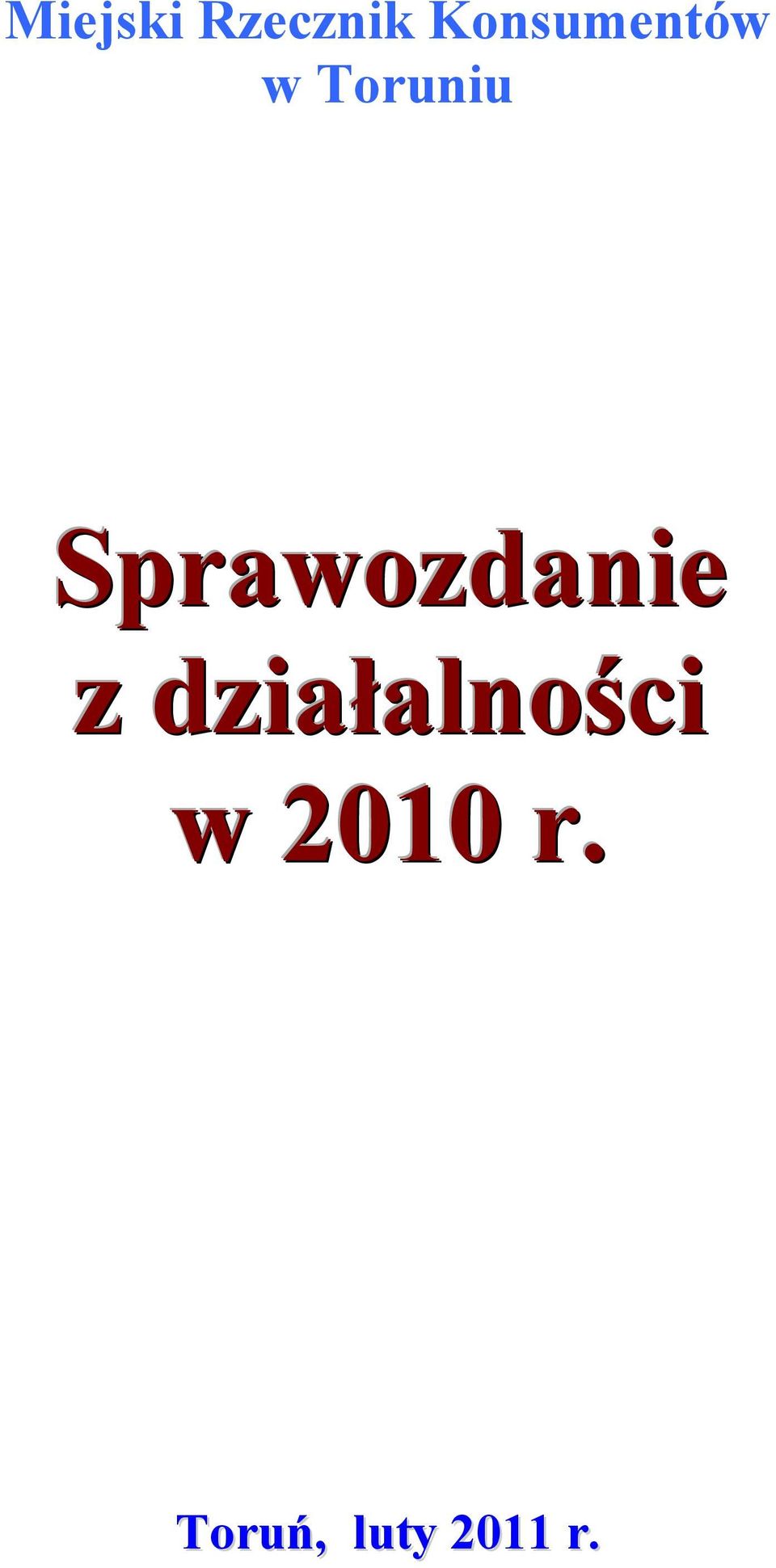 Sprawozdanie z