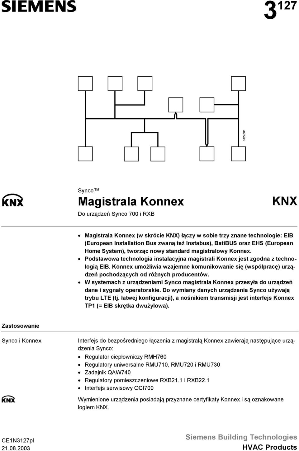 Konnex umożliwia wzajemne komunikowanie się (współpracę) urządzeń pochodzących od różnych producentów.