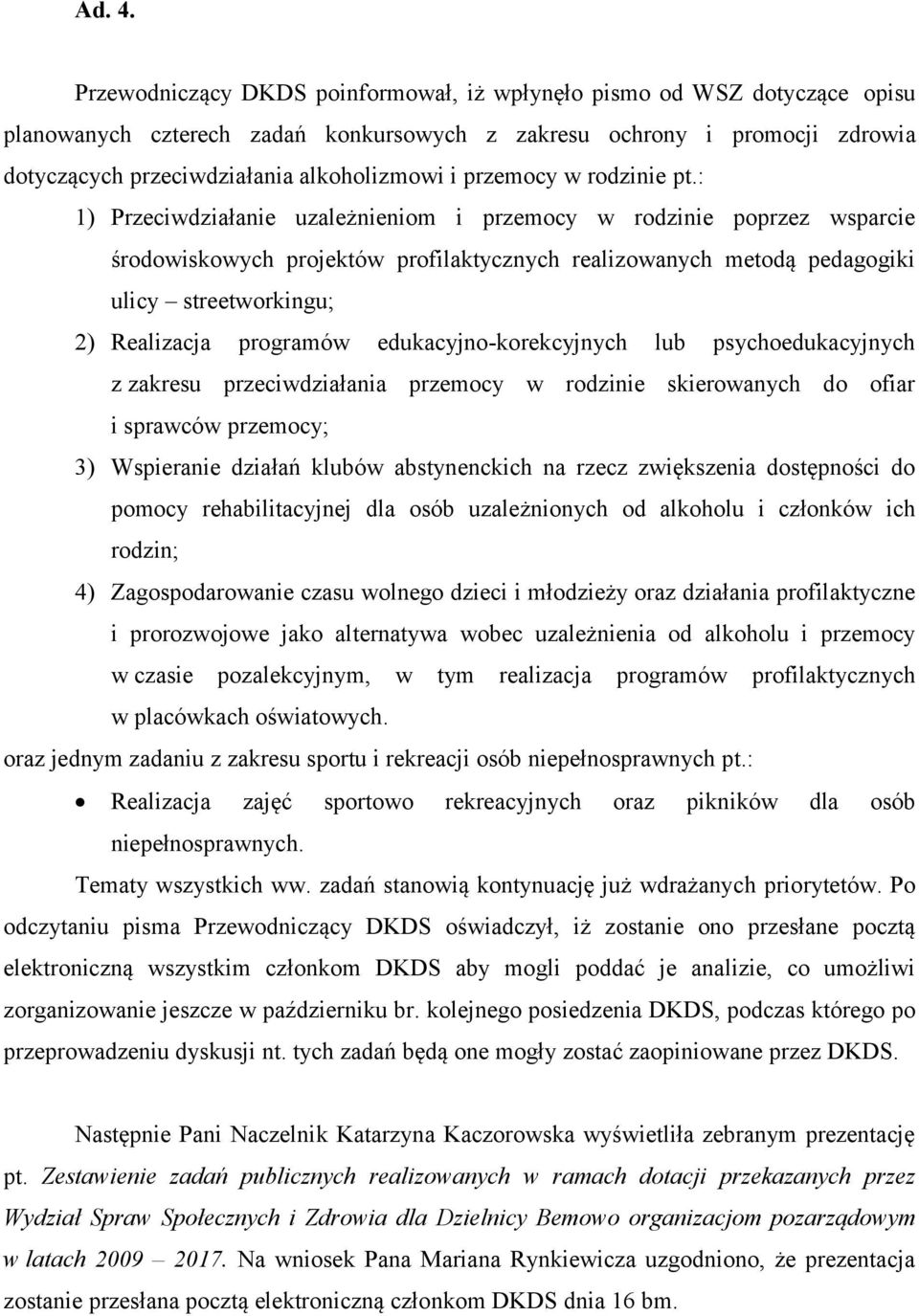 przemocy w rodzinie pt.