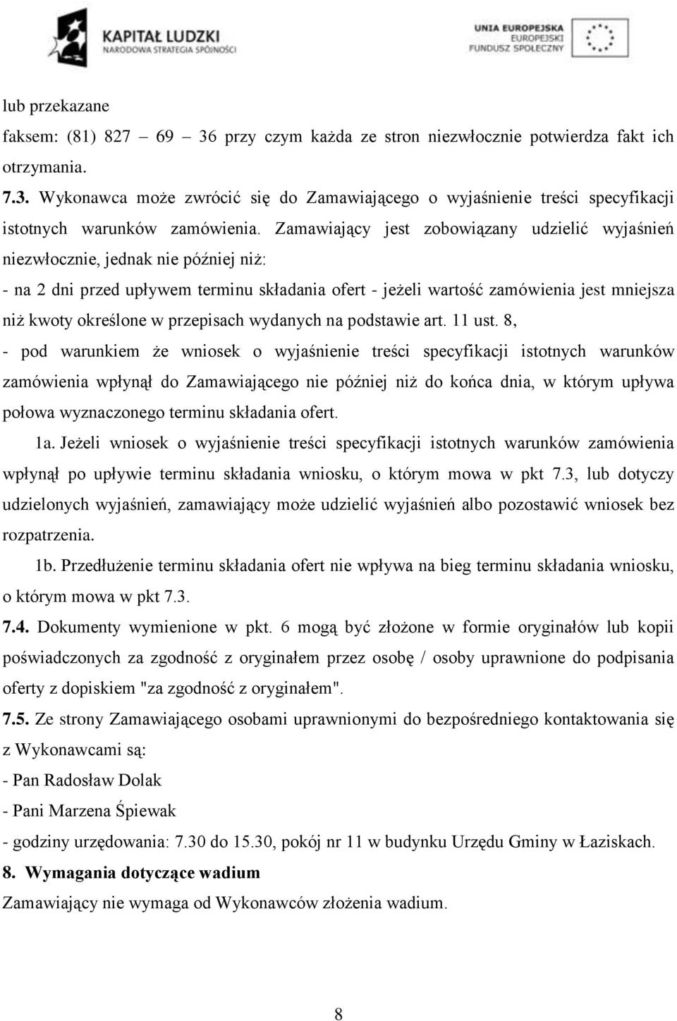 przepisach wydanych na podstawie art. 11 ust.