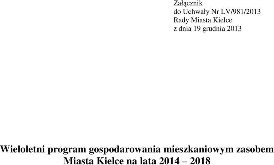 Wieloletni program gospodaroania