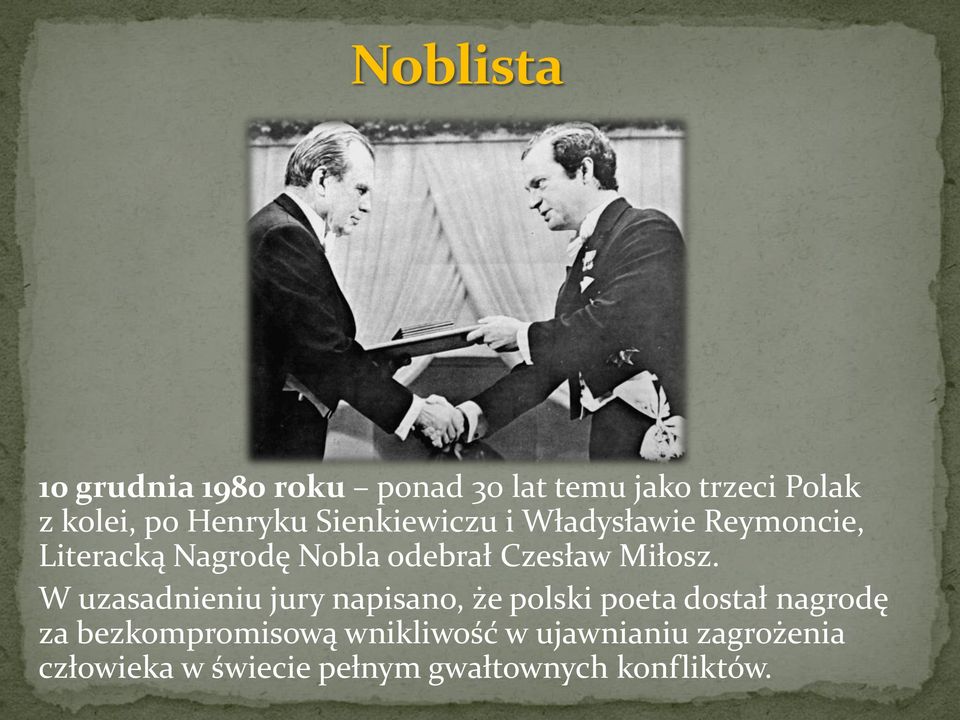 Miłosz.