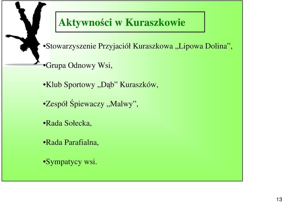 Odnowy Wsi, Klub Sportowy Dąb Kuraszków,