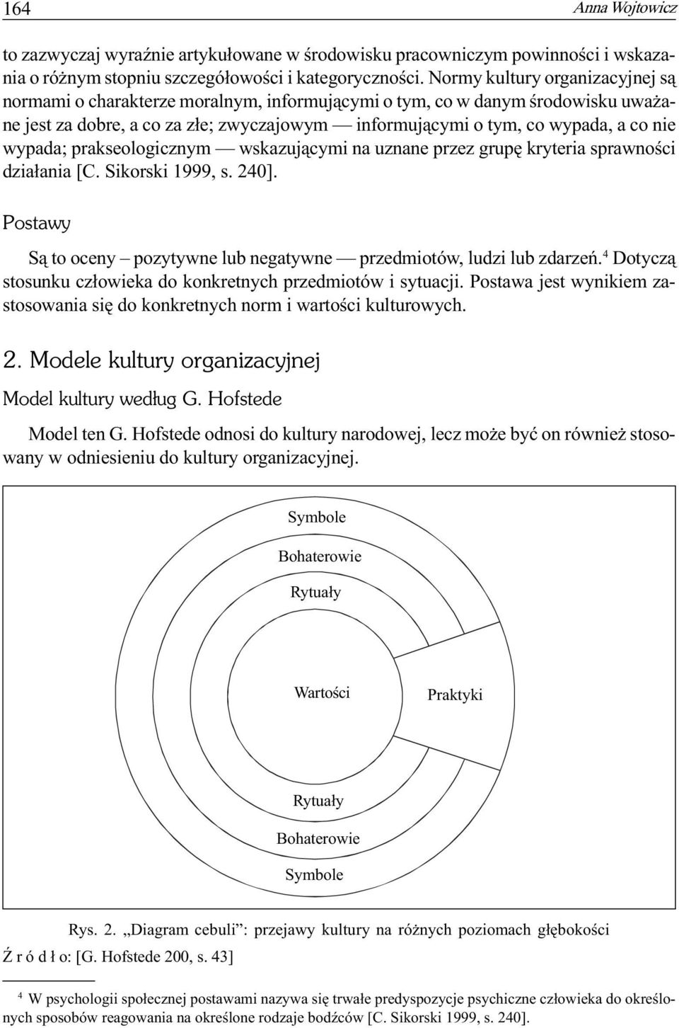 Istota I Modele Kultury Organizacyjnej Przegląd Koncepcji Pdf