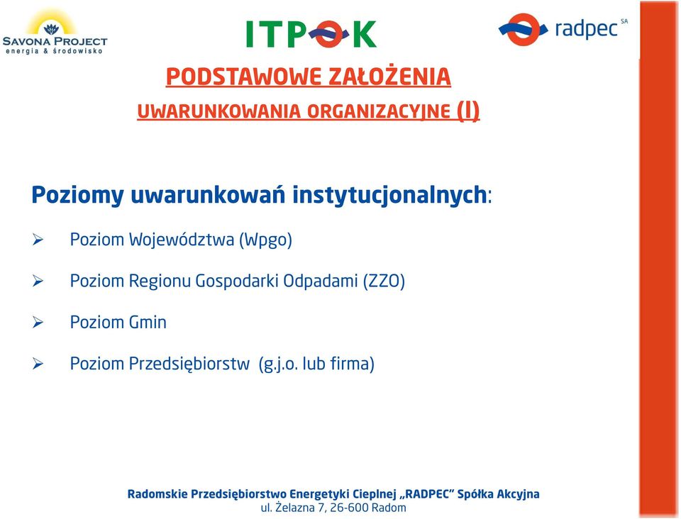 Województwa (Wpgo) Poziom Regionu Gospodarki