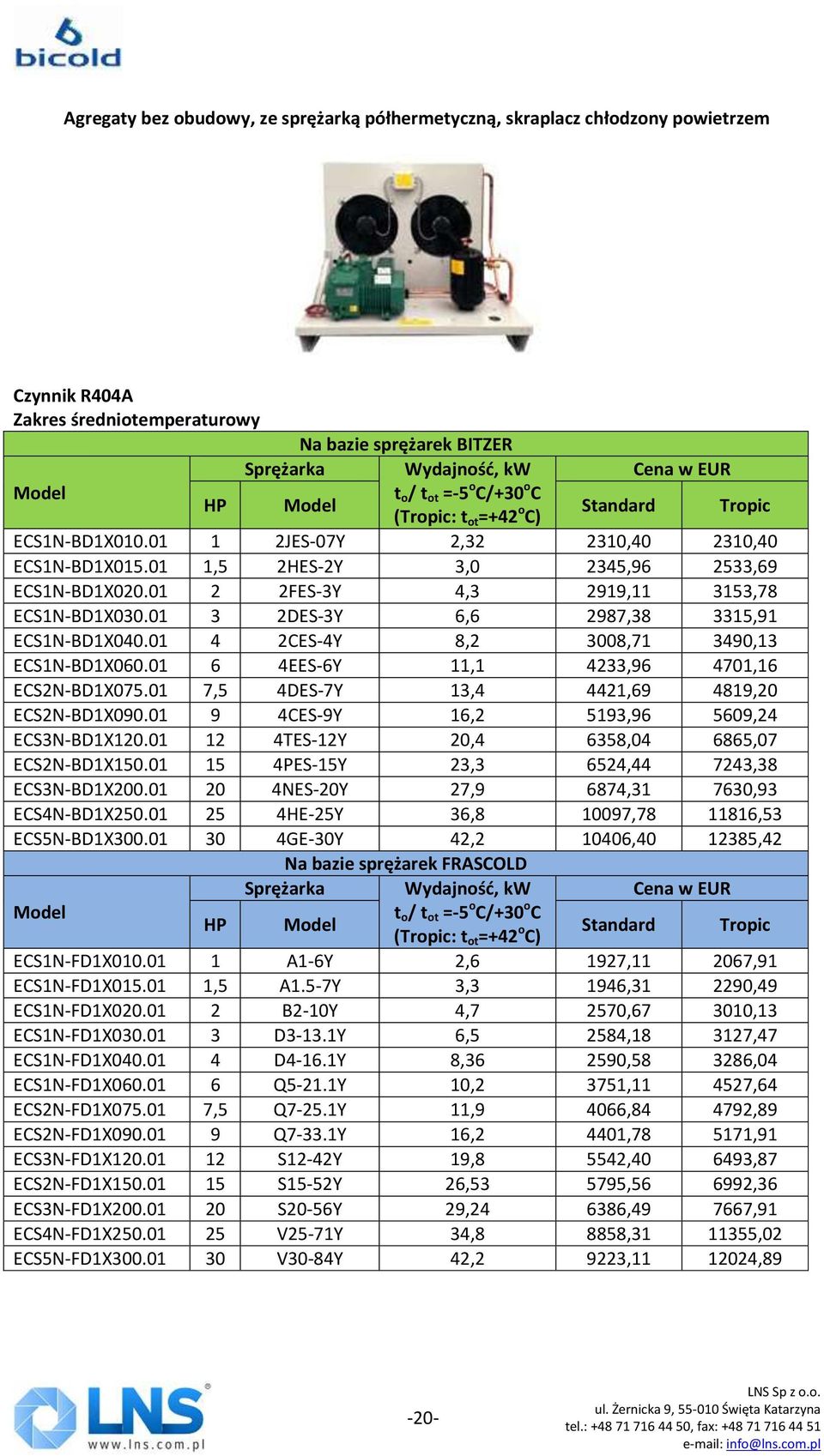 01 2 2FES-3Y 4,3 2919,11 3153,78 ECS1N-BD1X030.01 3 2DES-3Y 6,6 2987,38 3315,91 ECS1N-BD1X040.01 4 2CES-4Y 8,2 3008,71 3490,13 ECS1N-BD1X060.01 6 4EES-6Y 11,1 4233,96 4701,16 ECS2N-BD1X075.
