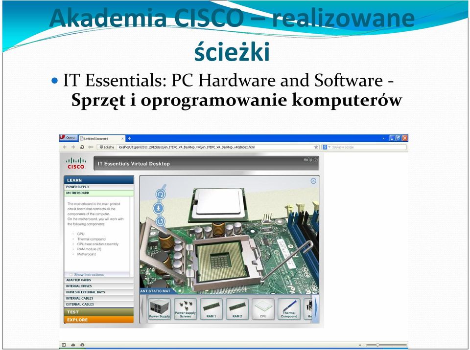 Hardware and Software -