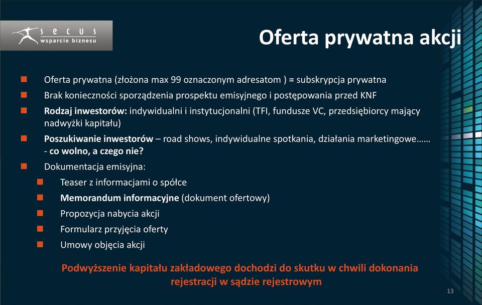 indywidualne spotkania, działania marketingowe - co wolno, a czego nie?