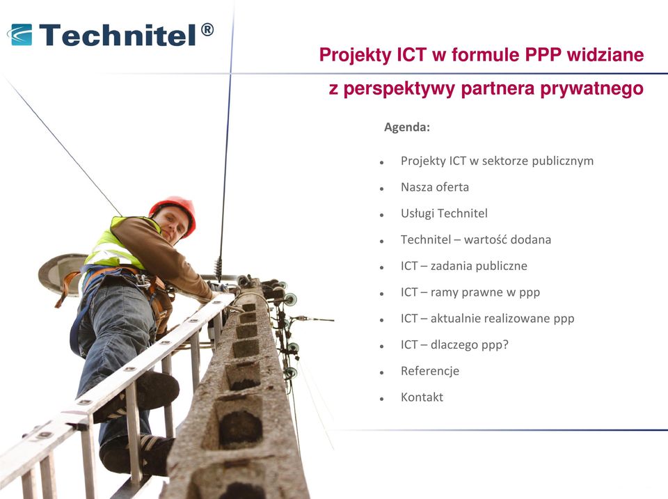 Technitel Technitel wartość dodana ICT zadania publiczne ICT ramy