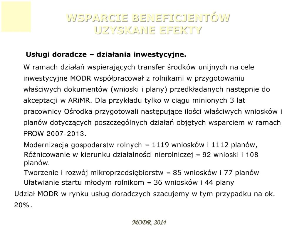 akceptacji w ARiMR.