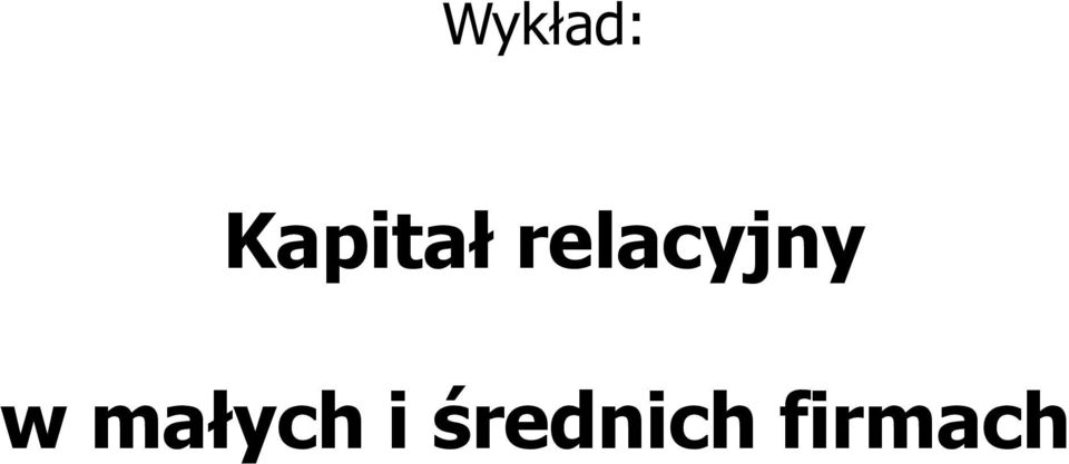 relacyjny w