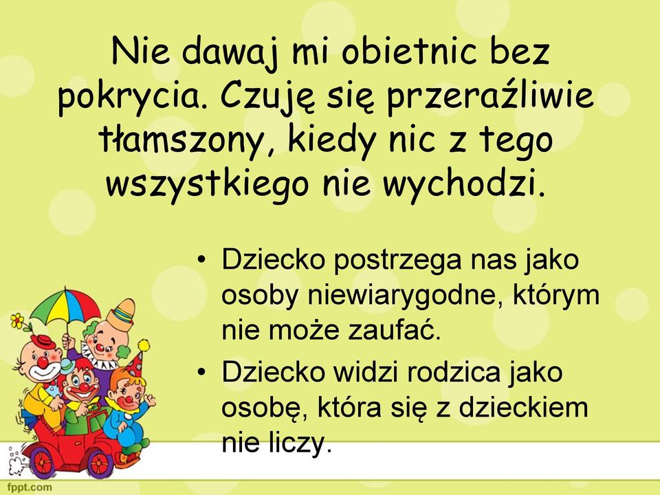 nie wychodzi.