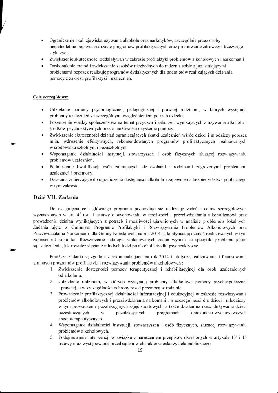 realizujg prgram6w dydaktycznych dla pdmit6w realizuj4cych dzialania pmcy z zakresu prfilaktyki i uzaleznieri.
