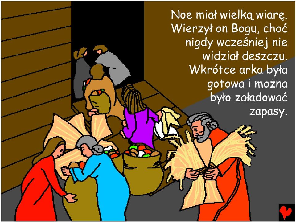 wcześniej nie widział deszczu.