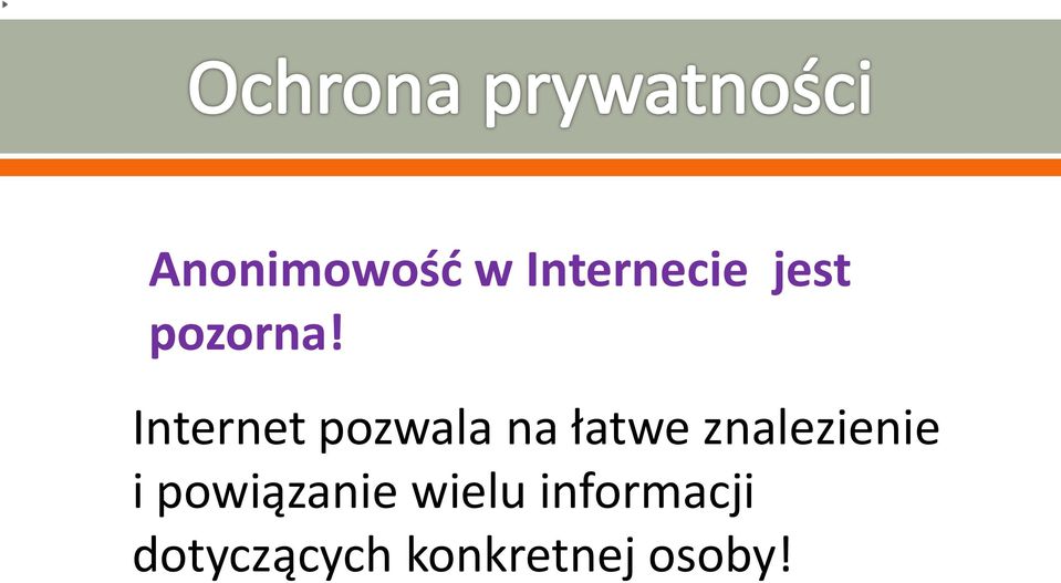 Internet pozwala na łatwe