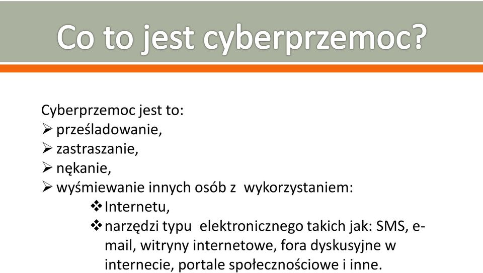 typu elektronicznego takich jak: SMS, e- mail, witryny