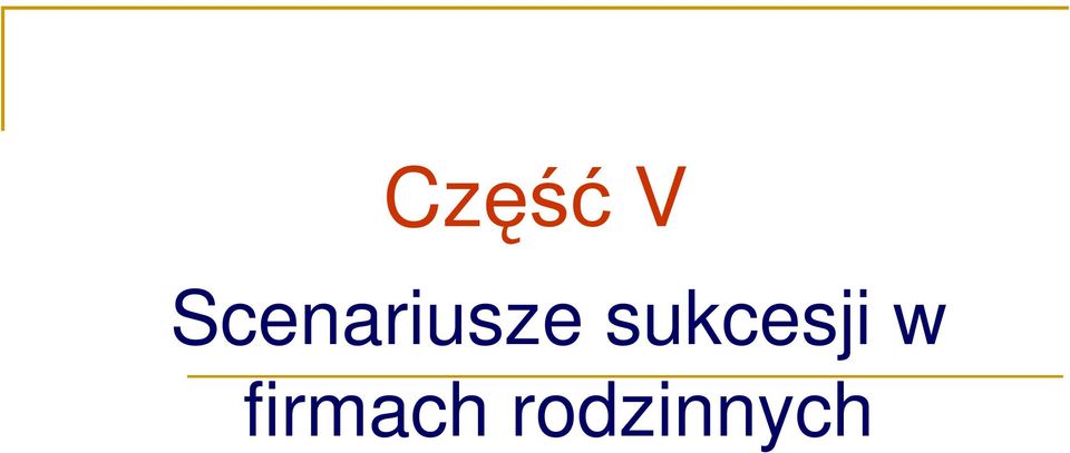 sukcesji w