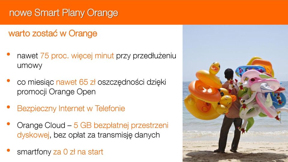 dzięki promocji Orange Open Bezpieczny Internet w Telefonie Orange Cloud 5