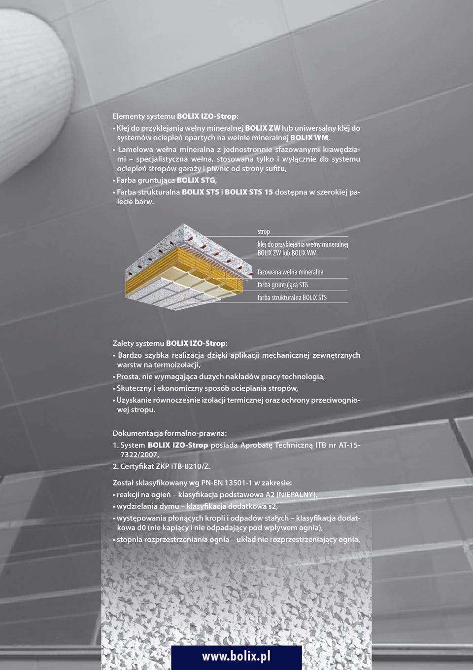 BOLIX STS i BOLIX STS 15 dostępna w szerokiej palecie barw.