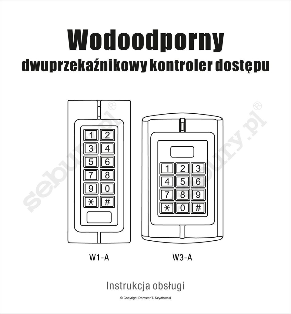 dostępu W1A W3A Instrukcja