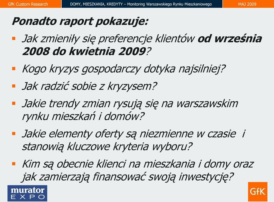 Jakie trendy zmian rysują się na warszawskim rynku mieszkań i domów?