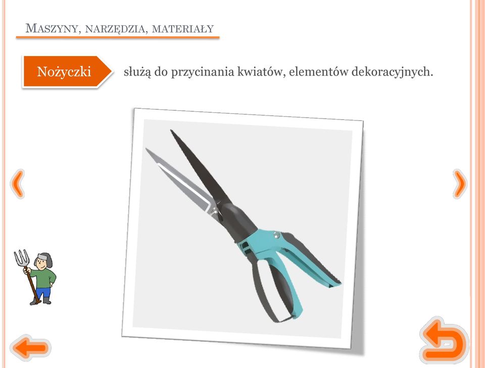 służą do przycinania