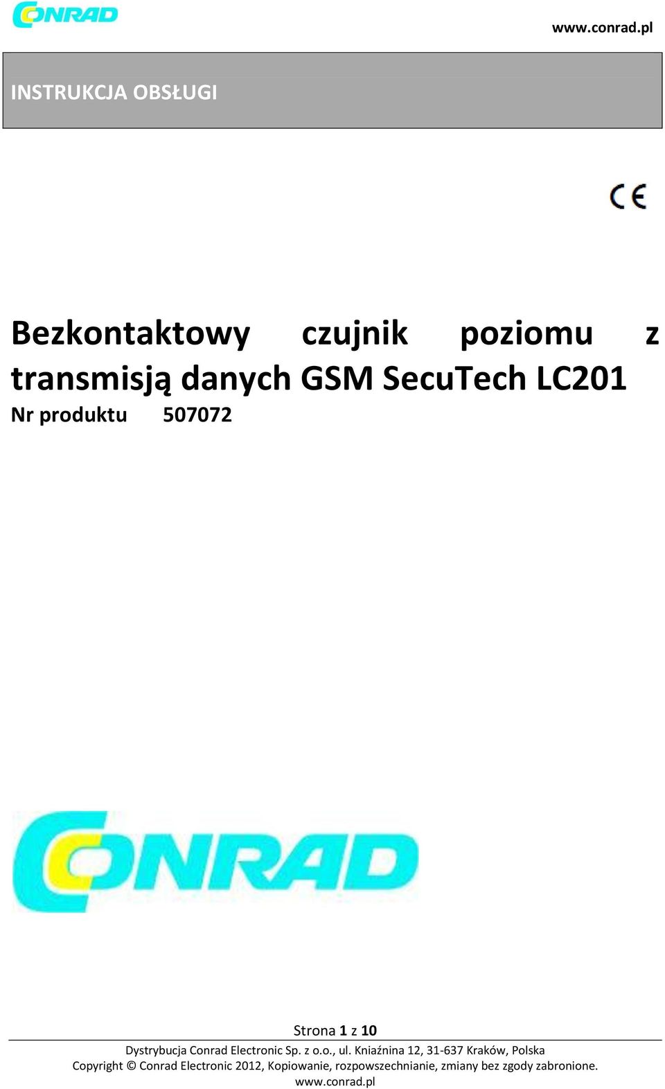 z transmisją danych GSM