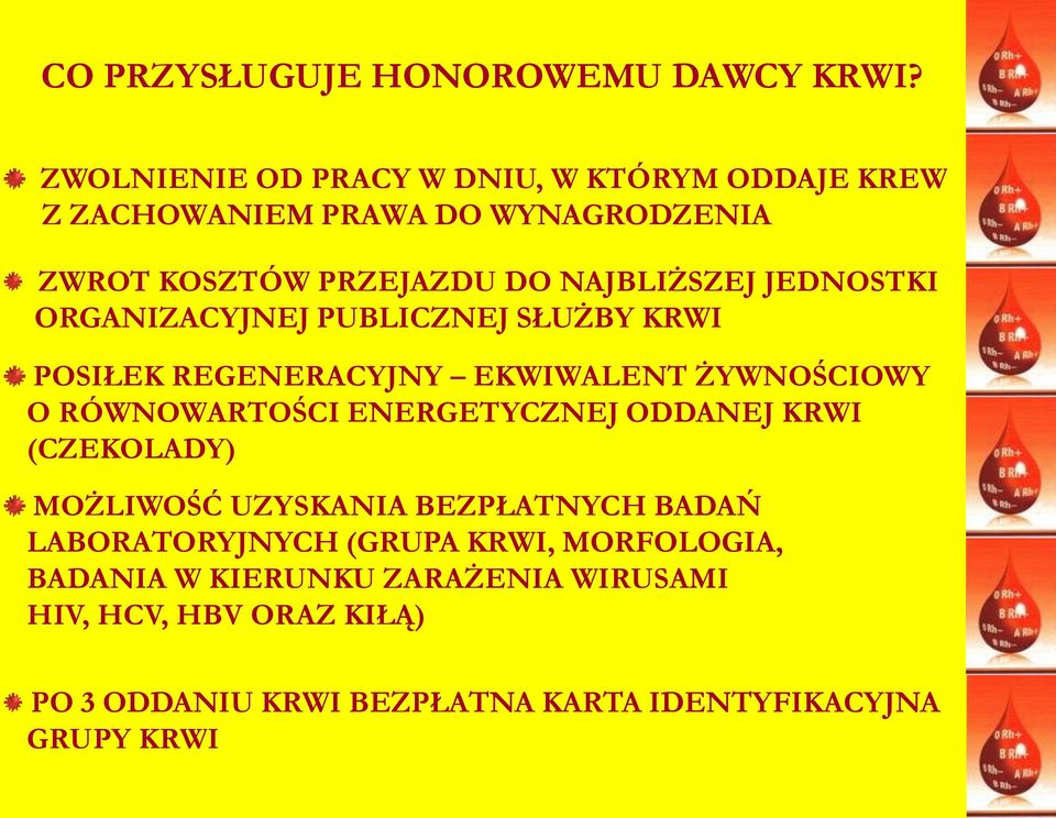 JEDNOSTKI ORGANIZACYJNEJ PUBLICZNEJ SŁUŻBY KRWI POSIŁEK REGENERACYJNY EKWIWALENT ŻYWNOŚCIOWY O RÓWNOWARTOŚCI ENERGETYCZNEJ