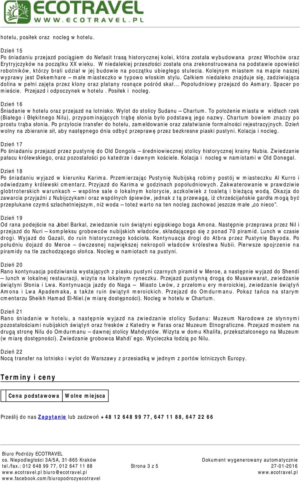 Kolejnym miastem na mapie naszej wyprawy jest Dekemhare małe miasteczko w typowo włoskim stylu.