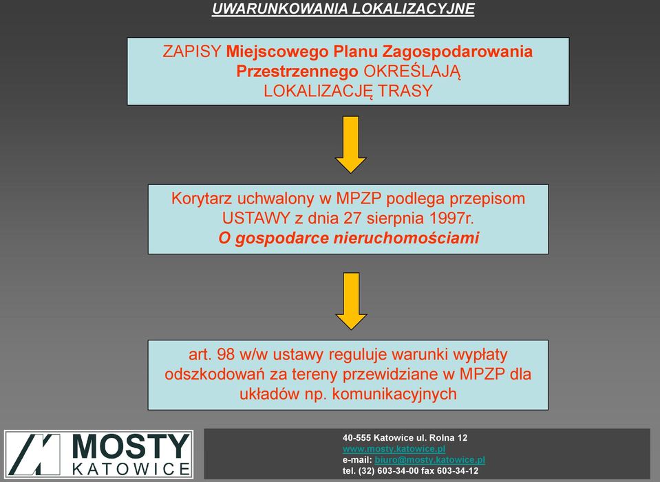 dnia 27 sierpnia 1997r. O gospodarce nieruchomościami art.