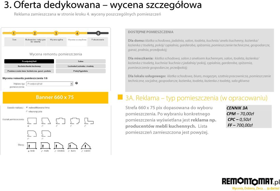 spiżarnia, pomieszczenie techniczne, gospodarcze, garaż, pralnia, przedpokój; Dla mieszkania: klatka schodowa, salon z aneksem kuchennym, salon, toaleta, łazienka/ łazienka z toaletą, kuchnia/