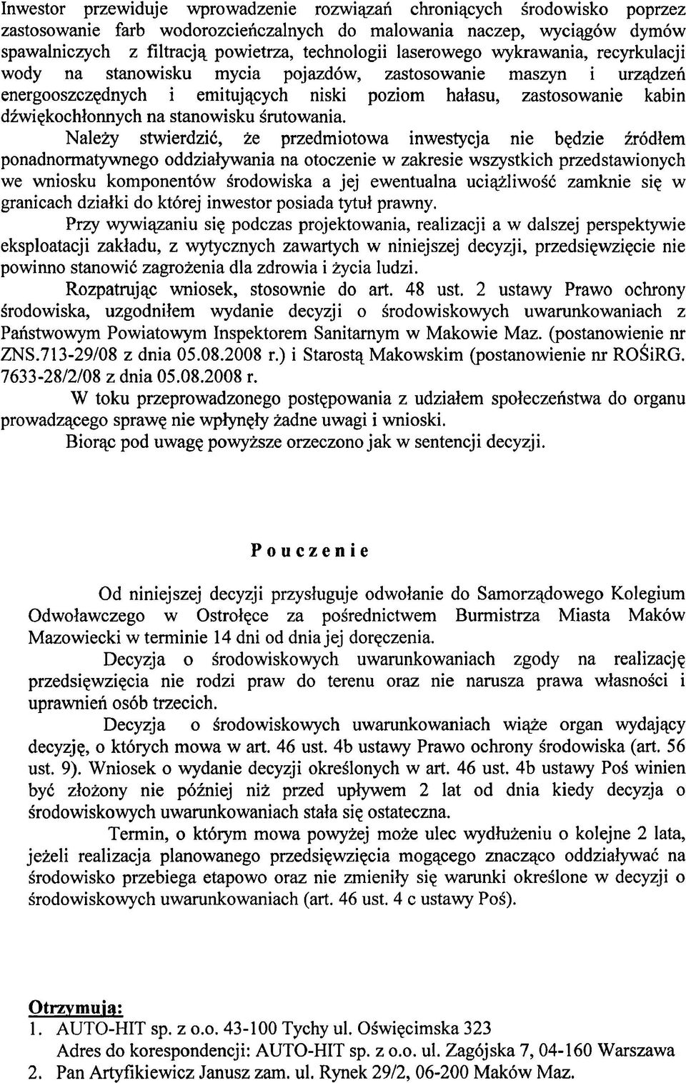 stanowisku Srutowania.