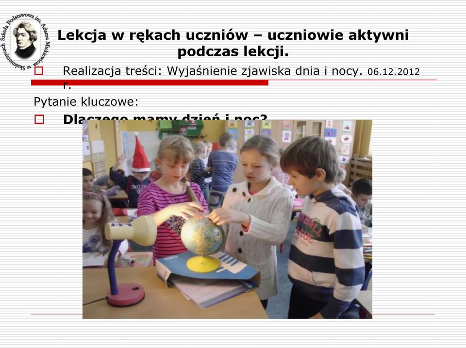 Realizacja treści: Wyjaśnienie zjawiska