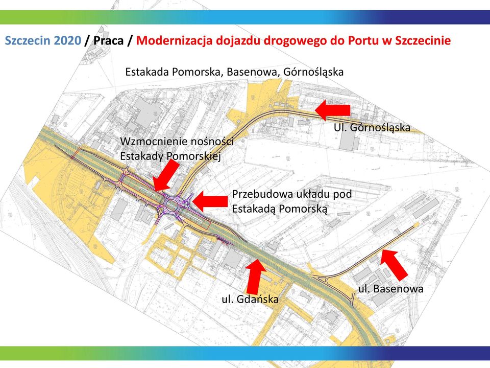 Wzmocnienie nośności Estakady Pomorskiej Ul.