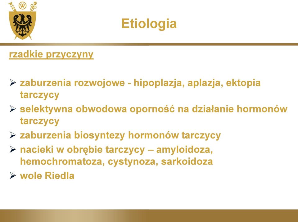 hormonów tarczycy zaburzenia biosyntezy hormonów tarczycy nacieki w