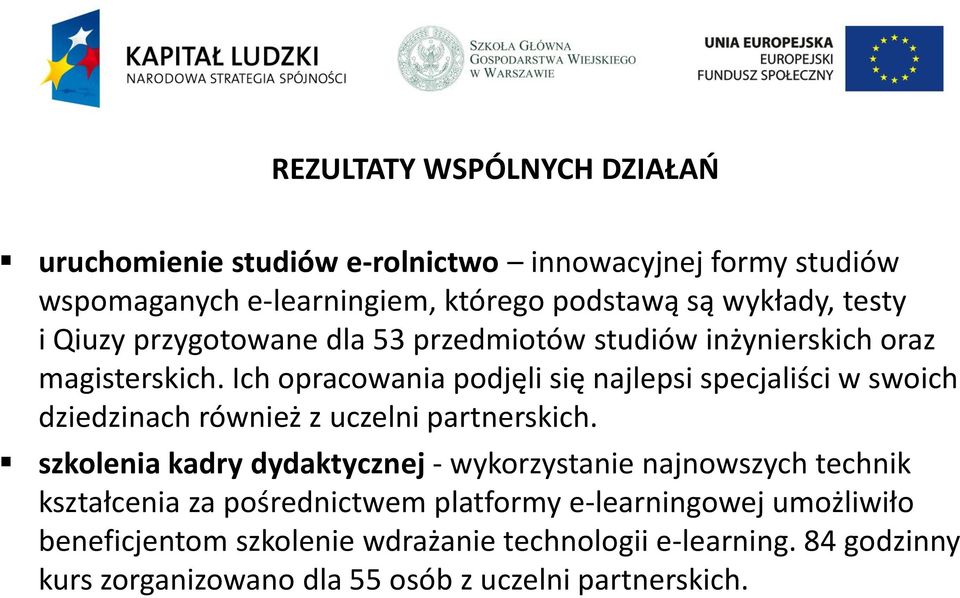 Ich opracowania podjęli się najlepsi specjaliści w swoich dziedzinach również z uczelni partnerskich.