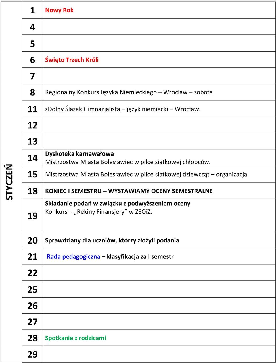 1 Mistrzostwa Miasta Bolesławiec w piłce siatkowej dziewcząt organizacja.