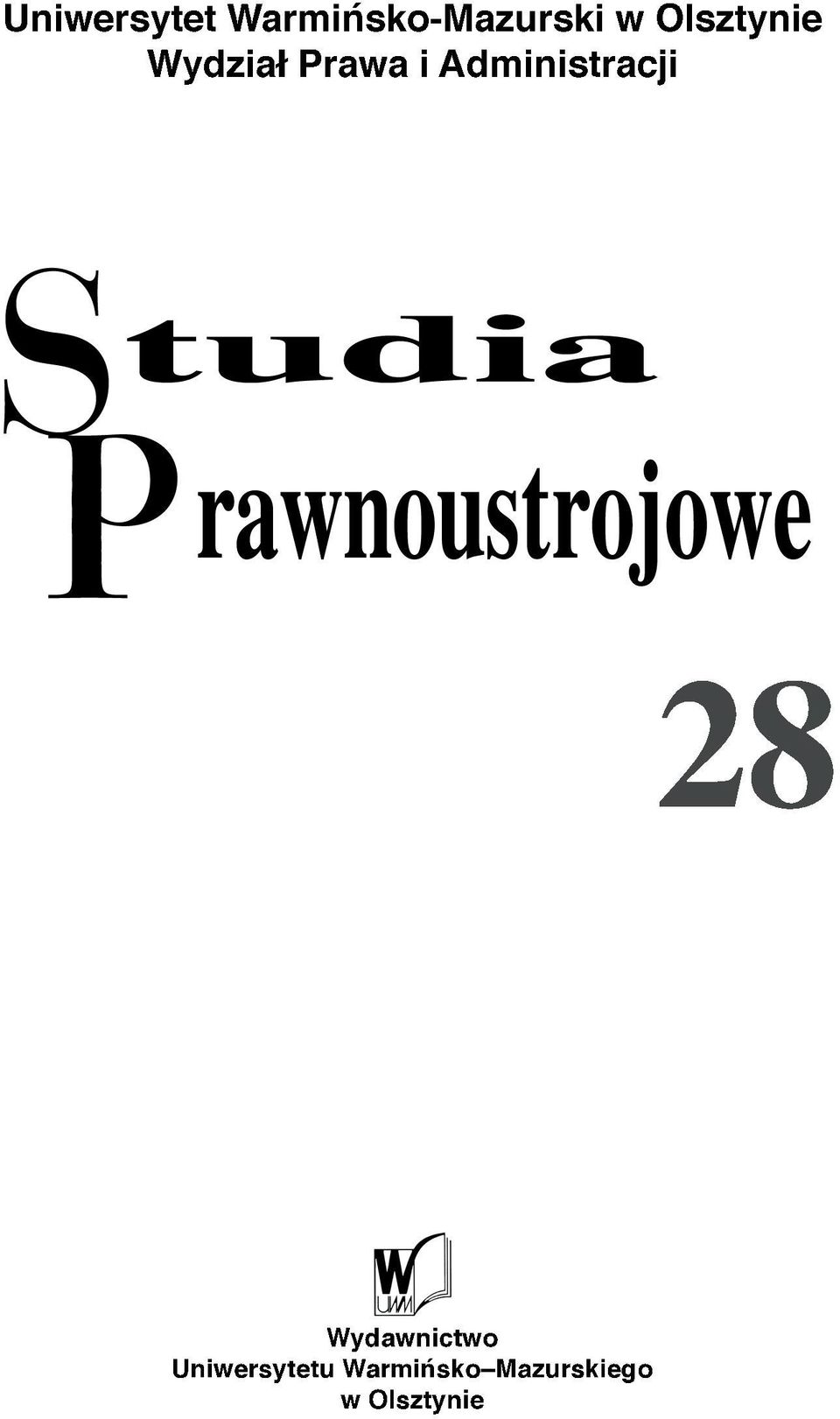 acj i 2 8 Wydawni ct wo Uni wer syt et