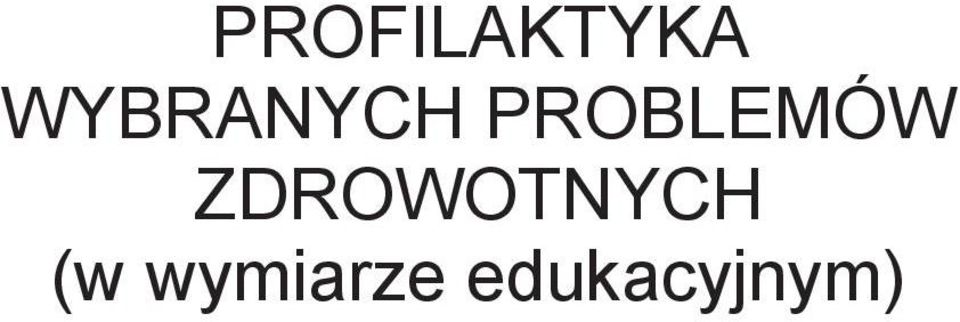 PROBLEMÓW