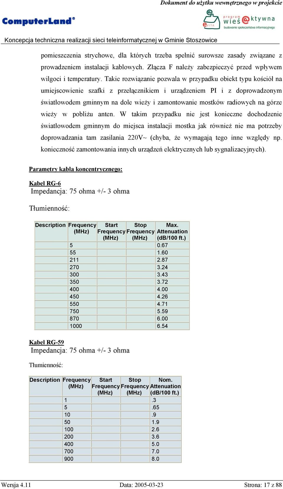 radiowych na górze wieży w pobliżu anten.